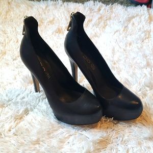 Aldo Black Heels Size 6.5